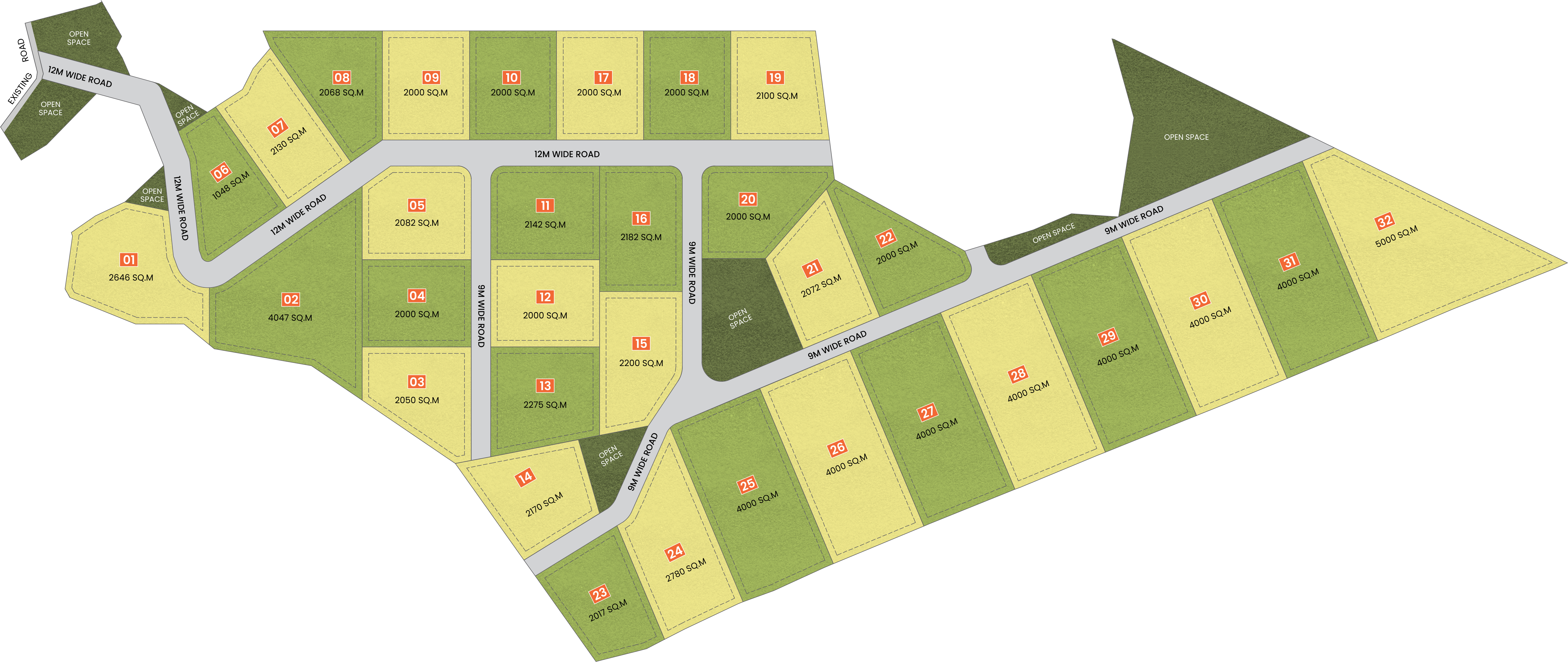 Brahma Hills Layout Plan